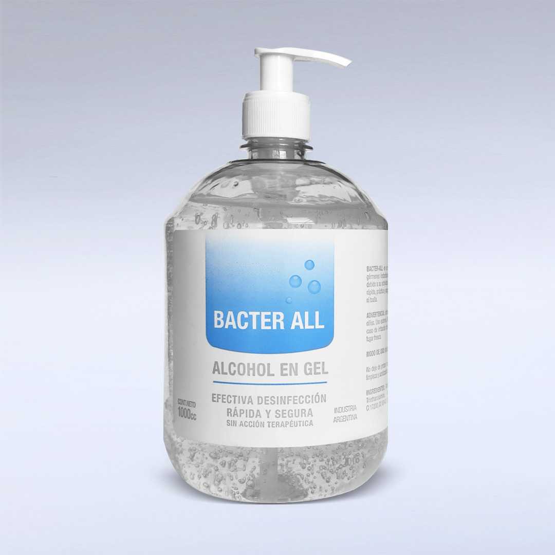 Alcohol en Gel x 1000 ml.
