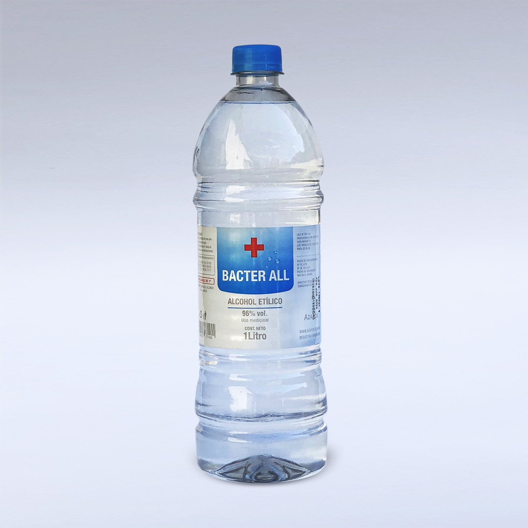 Alcohol Etílico 96 % USO MEDICINAL x 1000 ml