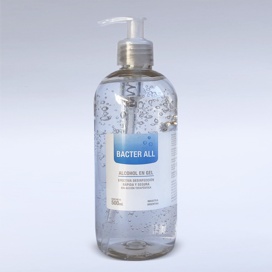 Alcohol en Gel x 500 ml.